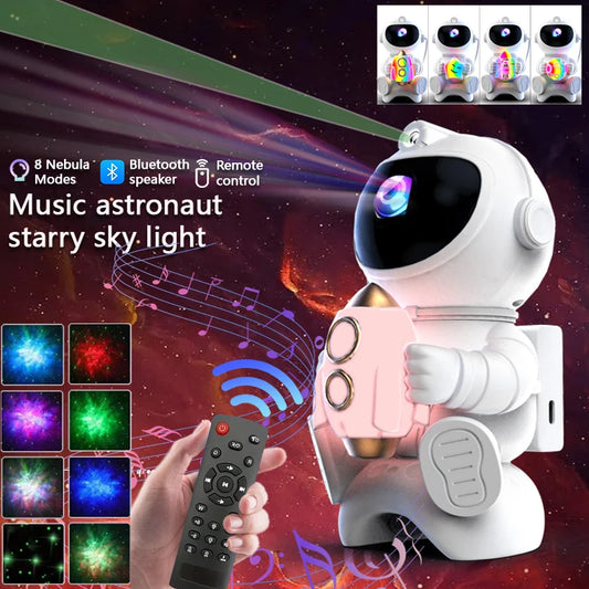 Galaxy Projector Led Night Light Star Projector Astronaut Projector Galaxy Light for Home Decorative Bedroom Children Kids Gift