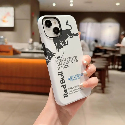 Fashion Red B-bulleS Logo Phone Case For IPhone 1716 15 14 13 12 11 Pro Max X XR XSMax 7 8 Plus Glossy Film Hard PC Cover